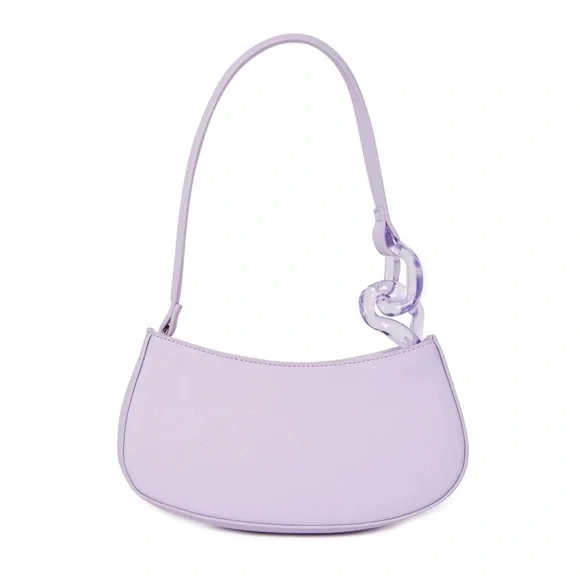 NOBO Lavender Top Zip Shoulder Bag, NWT - Picture 6 of 9